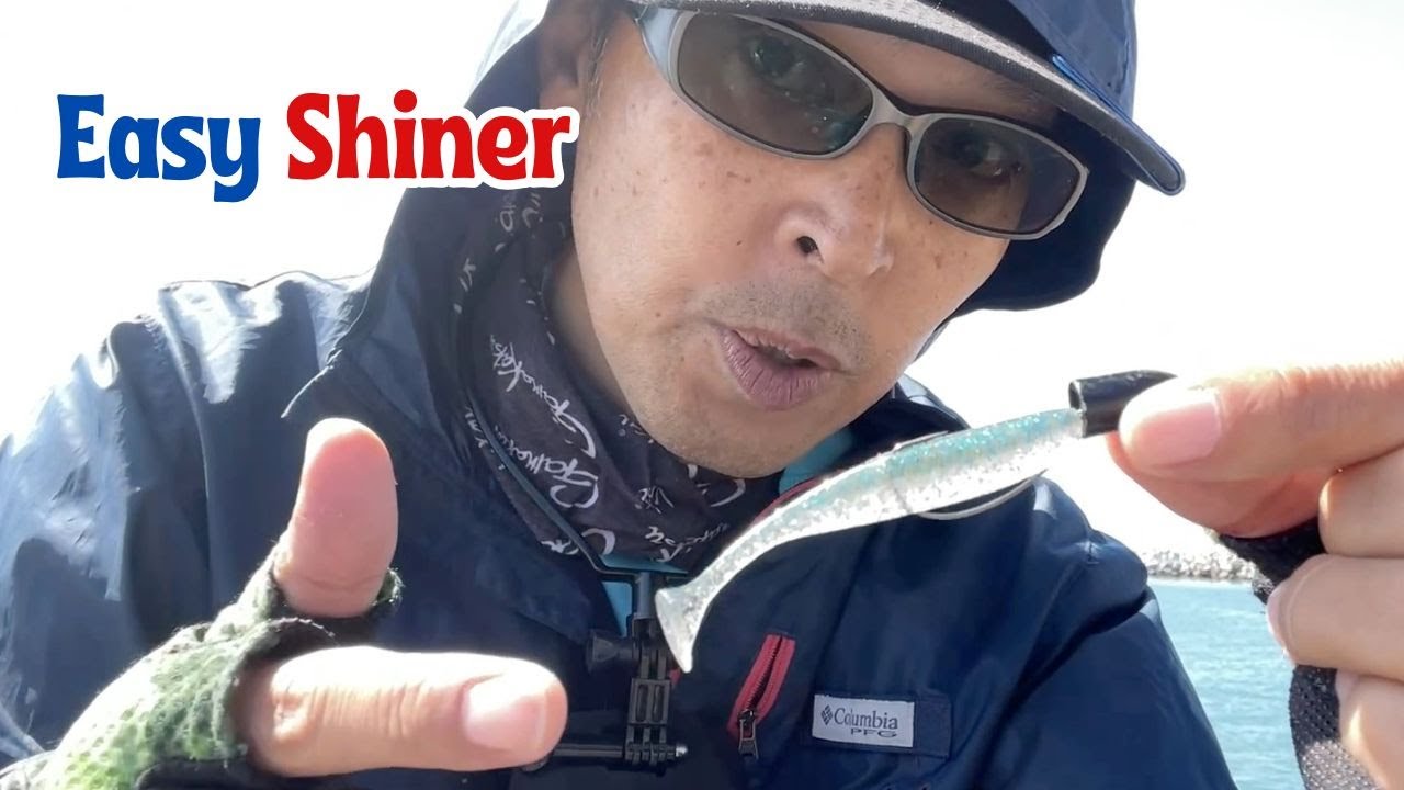 Keitech Easy Shiner. Bottom Swimming Pattern / Texas Rig.