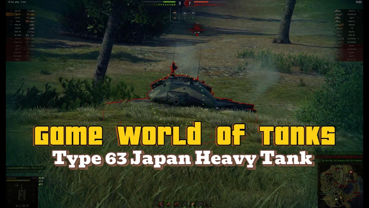 Tank Jepang Yang Futuristik Type 63 @WorldOfTanksOfficialChannel