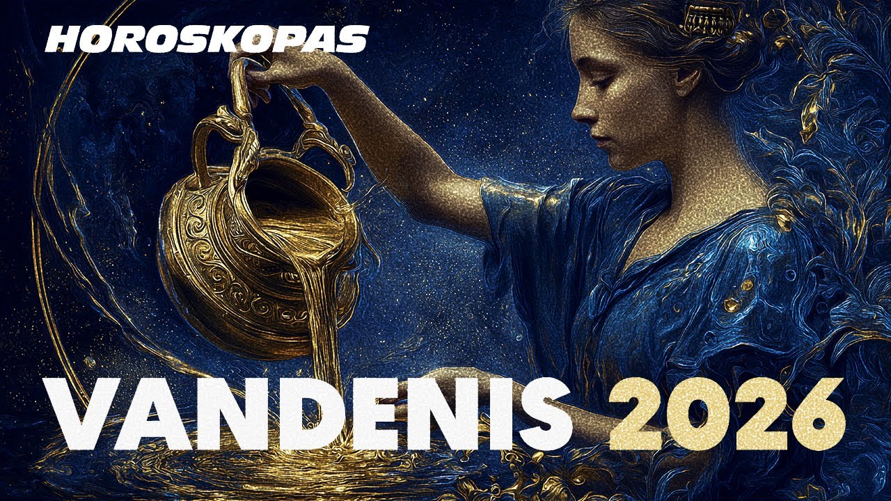 VANDENIS &ndash; Horoskopas 2026 metams | Metinė astrologinė prognozė