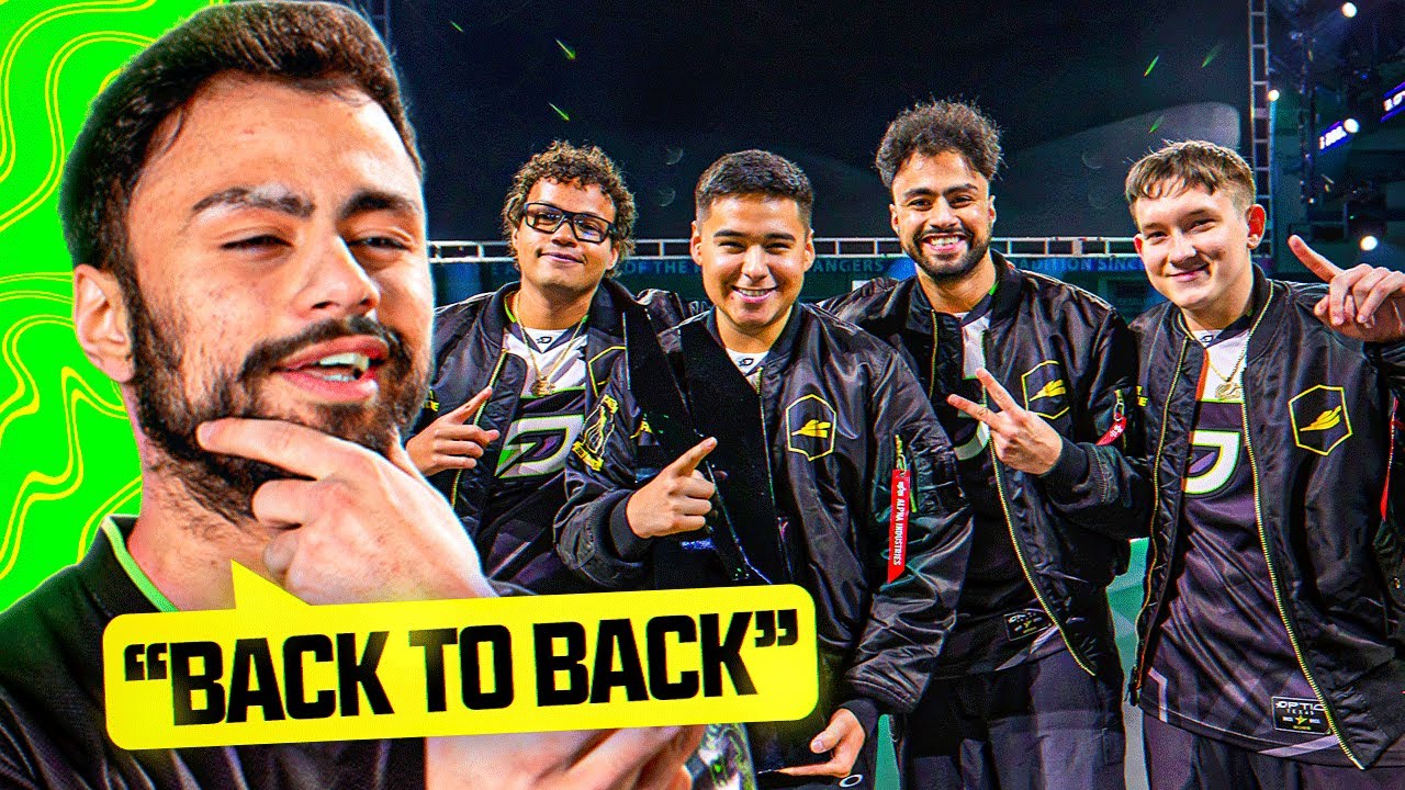 WE WON BLACK OPS 6 COD CHAMPS!