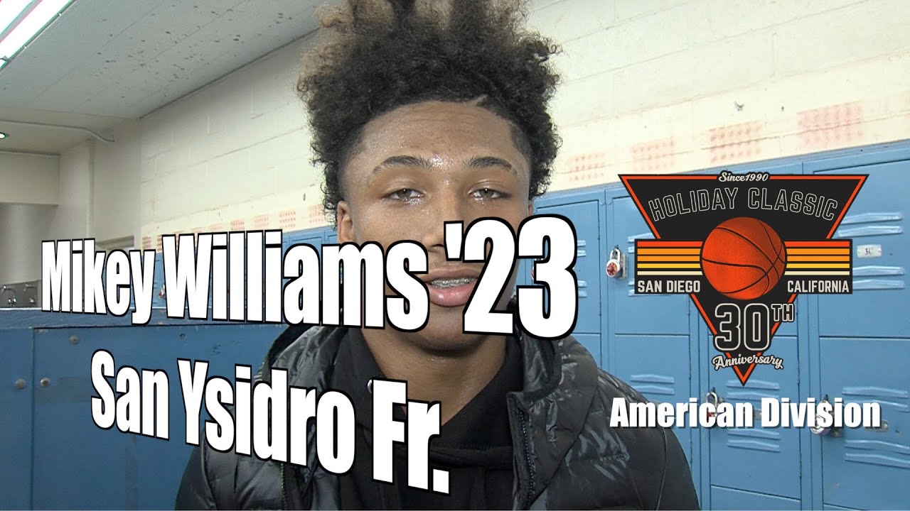 Mikey Williams '23, San Ysidro Freshman, 2019 Torrey Pines Holiday Classic