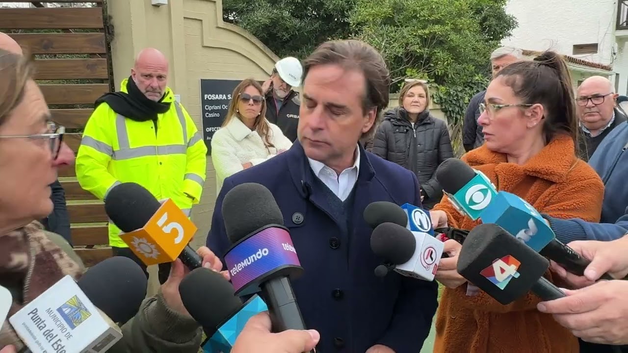 Visita del Presidente a la obra de Cipriani Ocean Resort, Club Residences & Casino