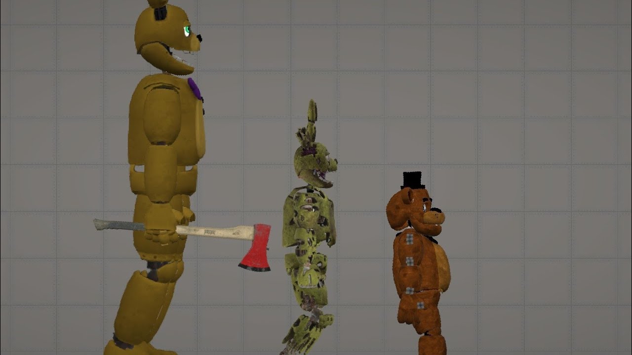 Trying fnad mod melon playground @kaizhourxr and @RaveTrains1 