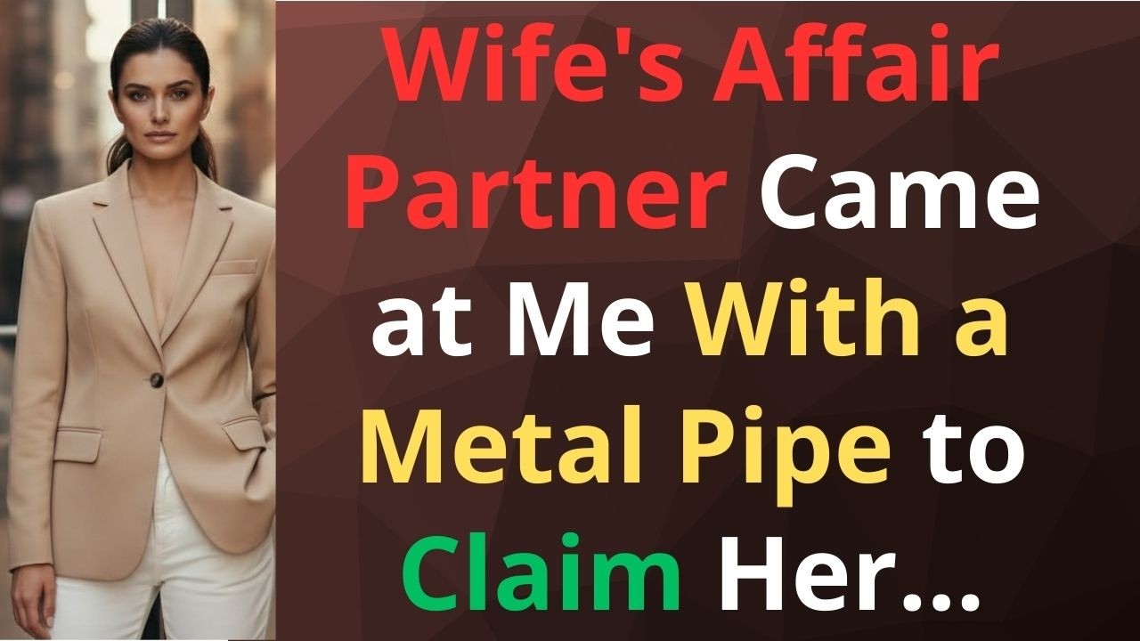 Wife’s Affair Partner Threatened Me With a Metal Pipe, Demanding Me to 