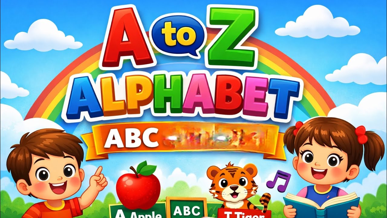 Learn A to Z | Alphabet Video for Children | ABCD পড়া শিখি