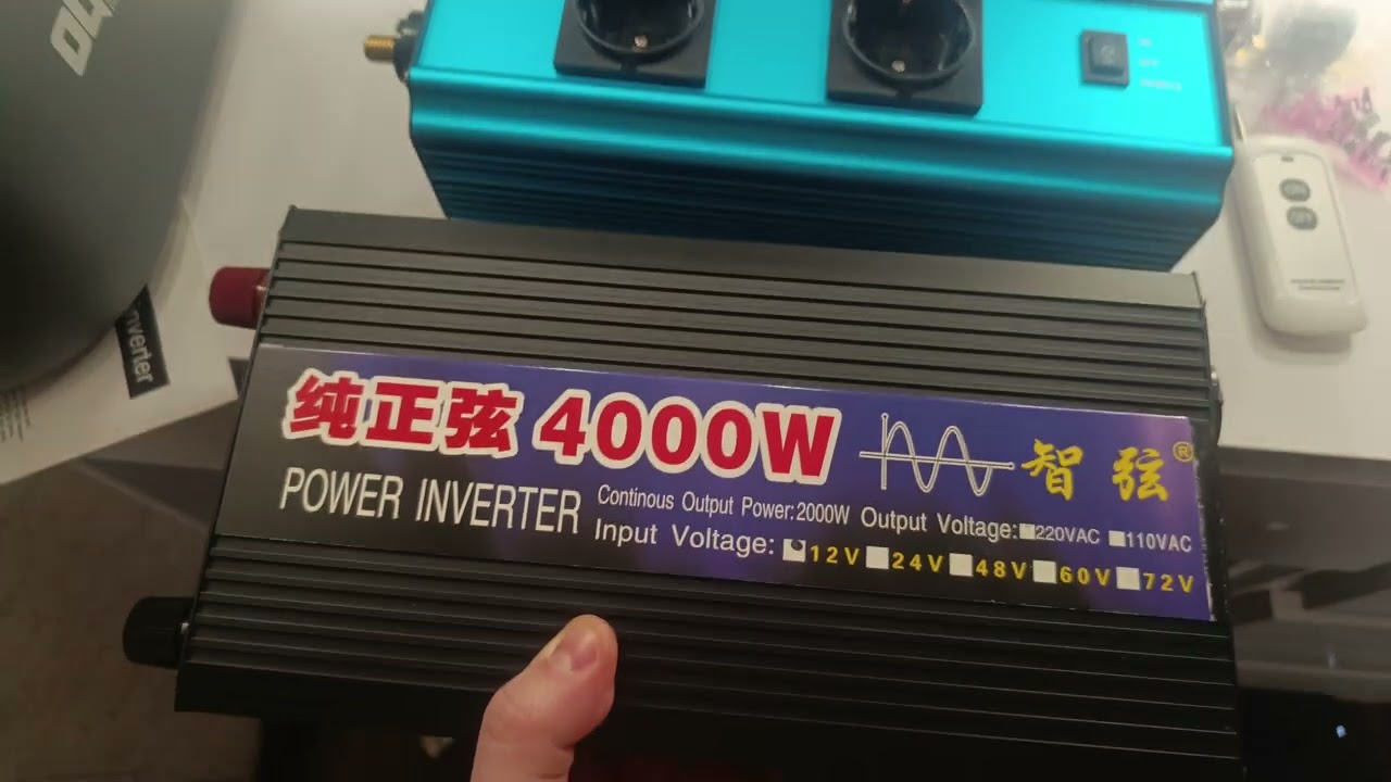  Инвертор 12-220 в YINLEADER DC12V-AC220V 