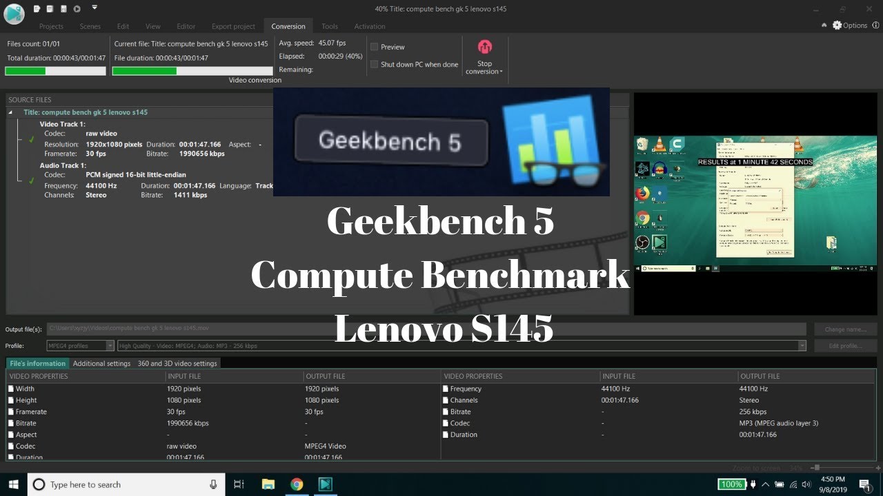 Compute Test | Geekbench 5 Benchmark | Lenovo ideapad S145