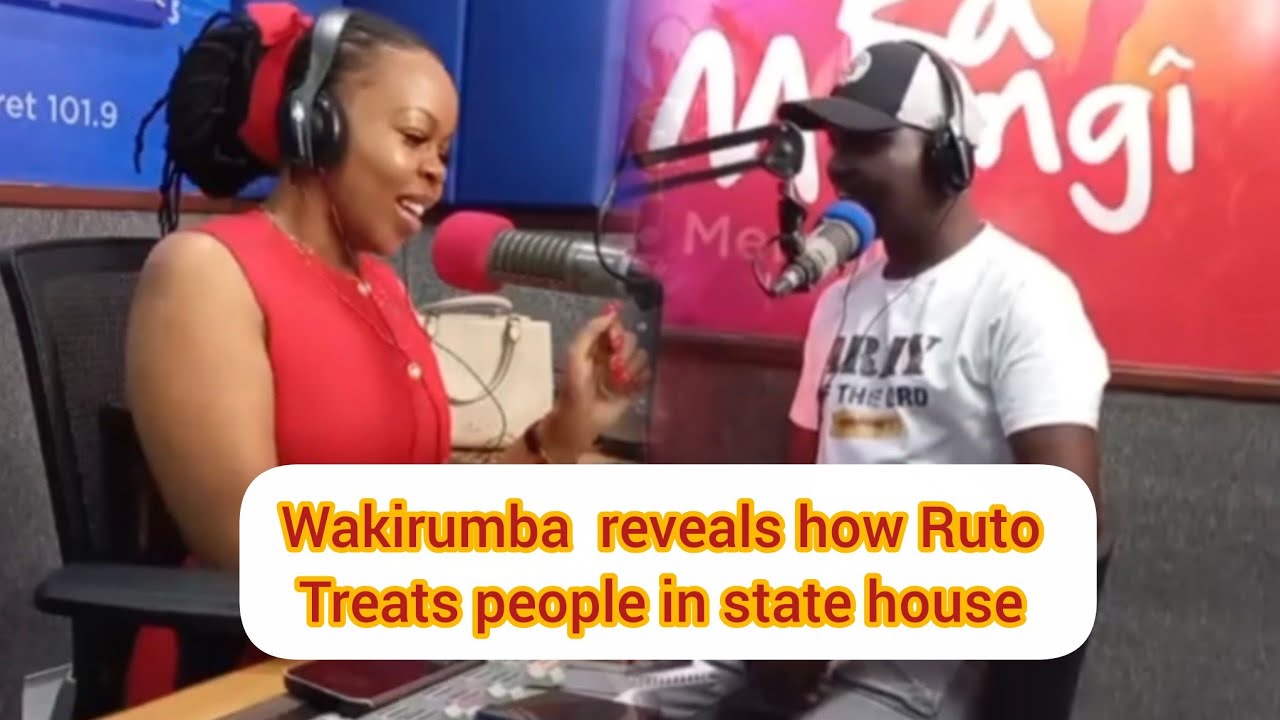 Wakirumba promised money by state house for calling the people who visited Ruto today in state house