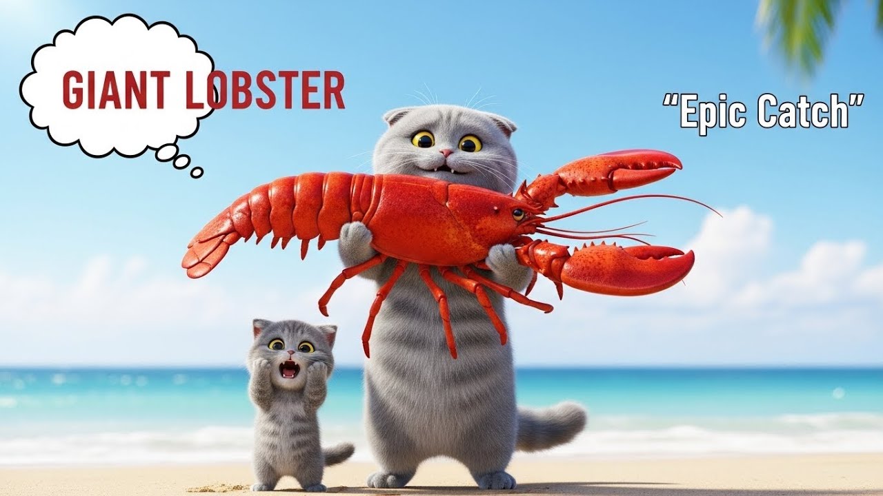 Hardworking Cat Family: Cooking Giant Lobster, Sushi Chef & Rescuing Stray Dogs 🐱🐶