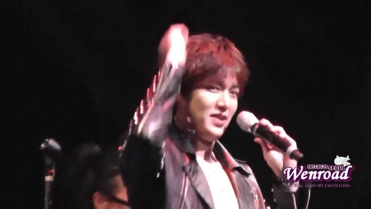 20130525 Lee Min Ho Global Tour In Seoul My Everything - My Little Princess