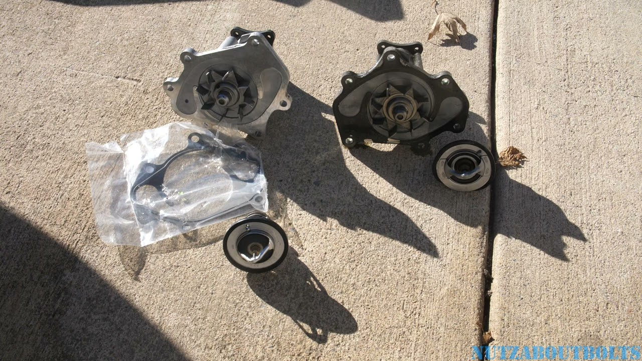 2004-2016 Nissan Armada Water pump and Thermostat replacement