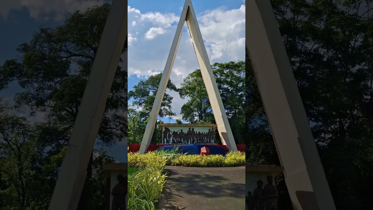 Death March Monument | Capas, Tarlac #shorts #short #wwii #ww2 #ww2history #deathmarch #capastarlac