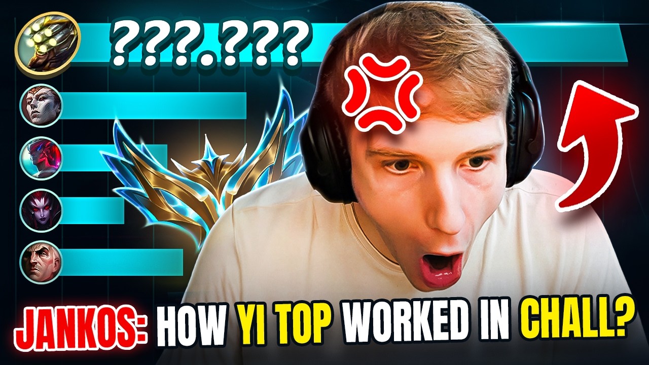 SHOWING CHALLENGER PLAYERS THE POWER OF MASTER YI TOP.