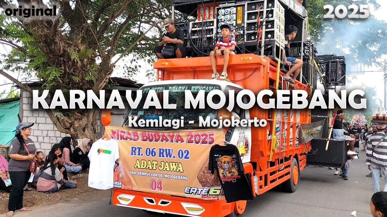 KARNAVAL MOJOGEBANG KEMLAGI MOJOKERTO 2025