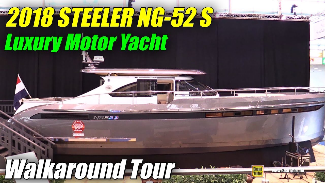 2018 Steeler NG 52 S Luxury Motor Yacht - Walkaround - 2018 Boot Dusseldorf Boat Show