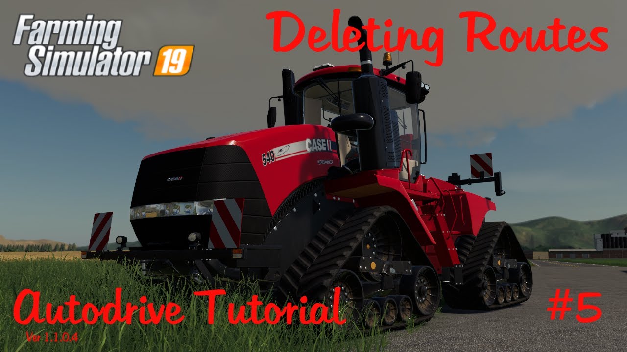 Deleting routes (kind of) | Autodrive tutorial version 1.1.0.4 | How to #5