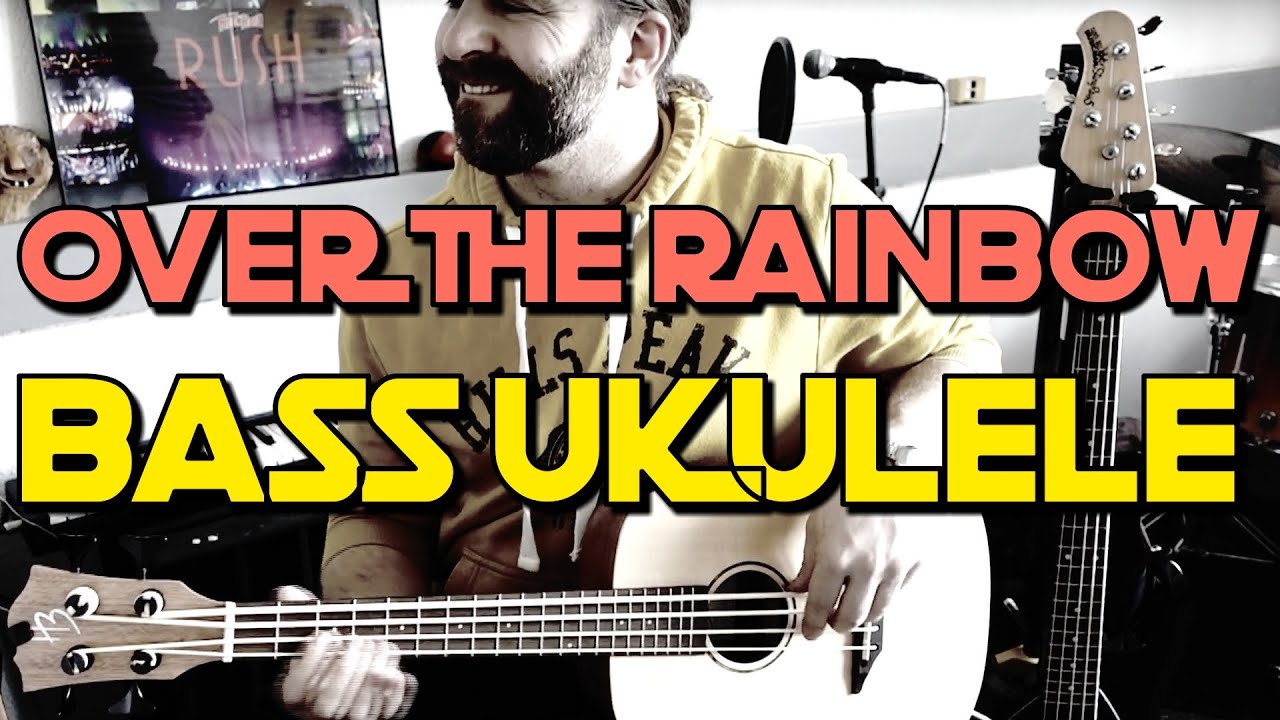 Over the rainbow - BASS UKULELE COVER (Israel Kamakawiwoʻole) #ukulele #overtherainbow #israel