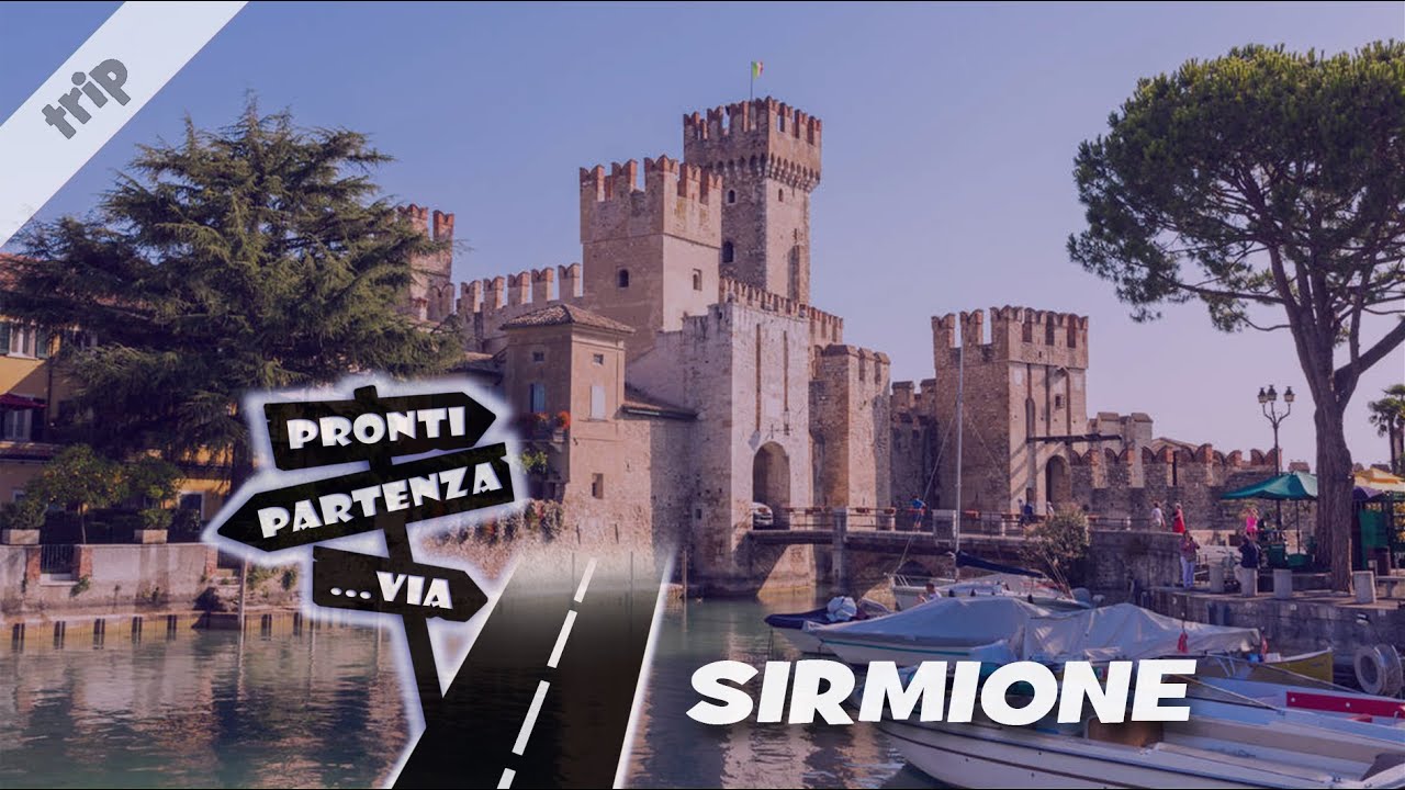 SIRMIONE la penisola e la rocca immersa nel Garda #ProntiPartenzaVia 🇮🇹 #trip