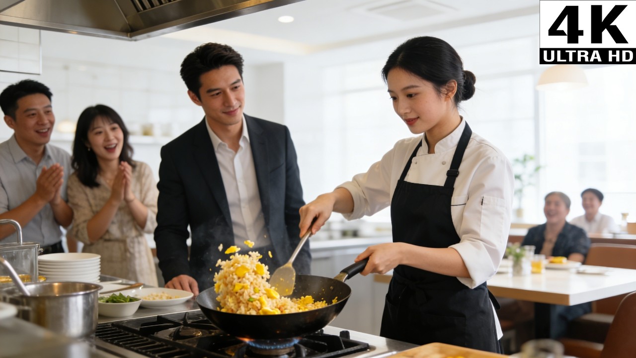 Không ngờ bát cơm chiên trứng cô gái làm lại bất ngờ chiếm được trái tim tổng tài!