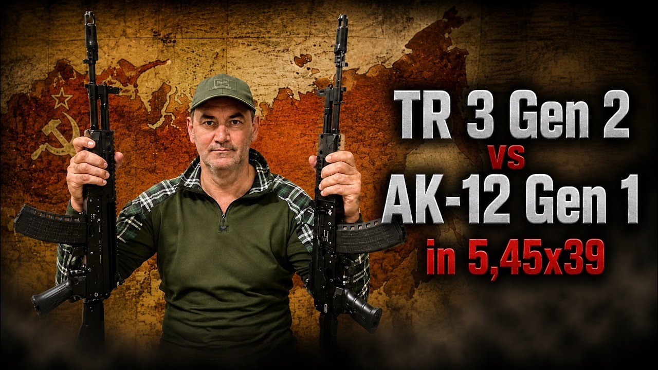 Нарезной карабин TR 3 Gen 2 в калибре 5,45x39 VS АК-12 Gen 1
