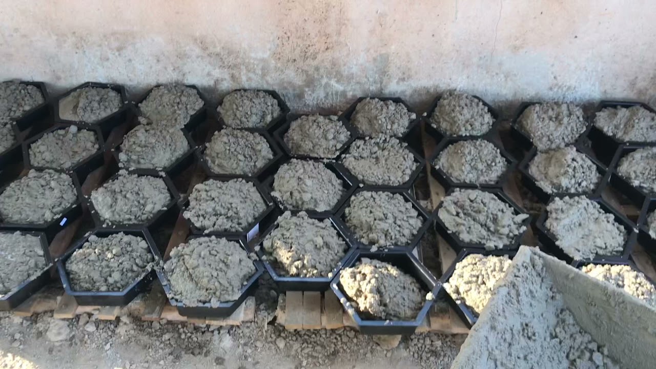 Fábrica de pré moldados: comprei mais 100 formas de bloquetes para aumentar minha produção !