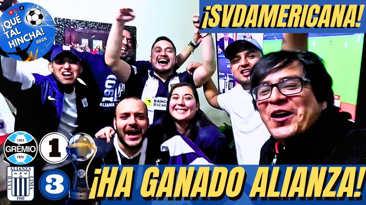 ¡Tumbamos a GREMIO! Gremio vs. Alianza Lima (1-1)