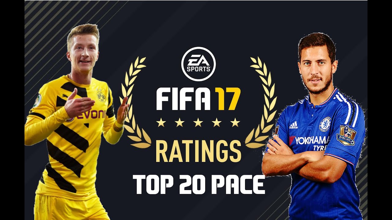 TOP 20 FASTEST PLAYERS - FIFA 17