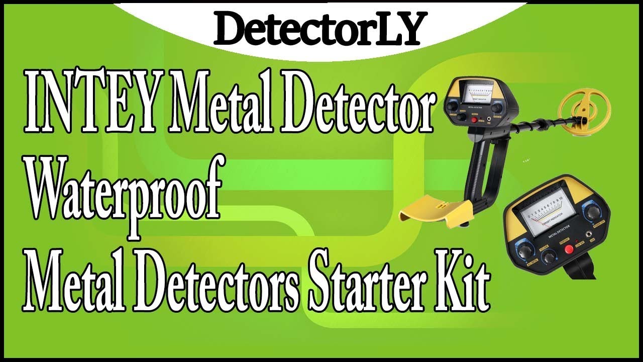 INTEY Metal Detector Waterproof Metal Detectors Starter Kit Review