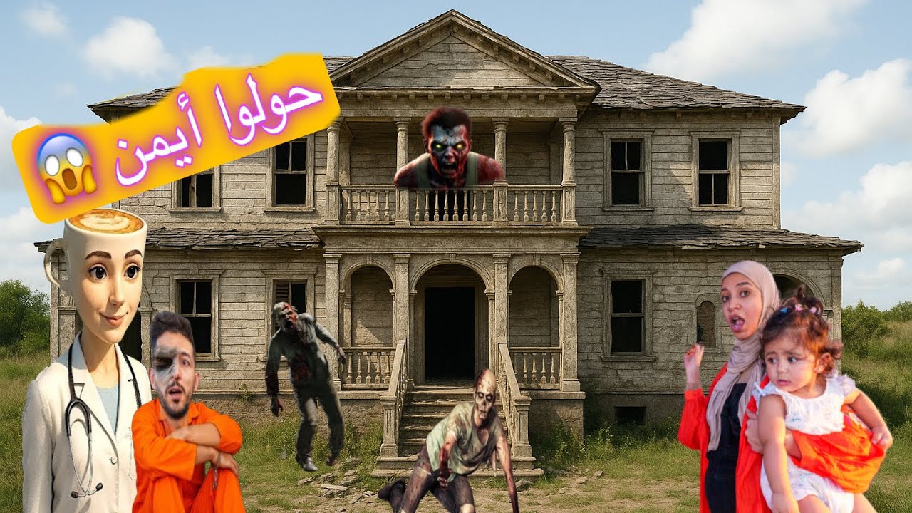 تجميع اكتشفنا أنا وميمي بيت الزومبي والدكتورة باليرينا كابوتشينا حولت ايمن تيوبر شوفوا اللي صار !!
