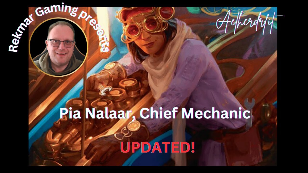 Pia Nalaar, Chief Mechanic - The Update!