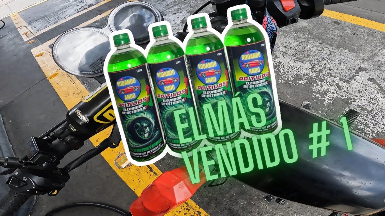 ¿VALE la PENA el ADITIVO de OCTANAJE más VENDIDO en COLOMBIA? 🇨🇴 Lo PROBÉ en MI AKT NKD 125 