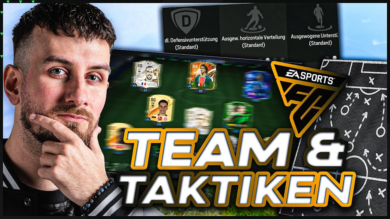 FC 24: MEIN TEAM & TAKTIKEN | 4-4-2 | 4-2-3-1 | 4-3-2-1 | 4-2-4  | Ultimate Team 24 💫