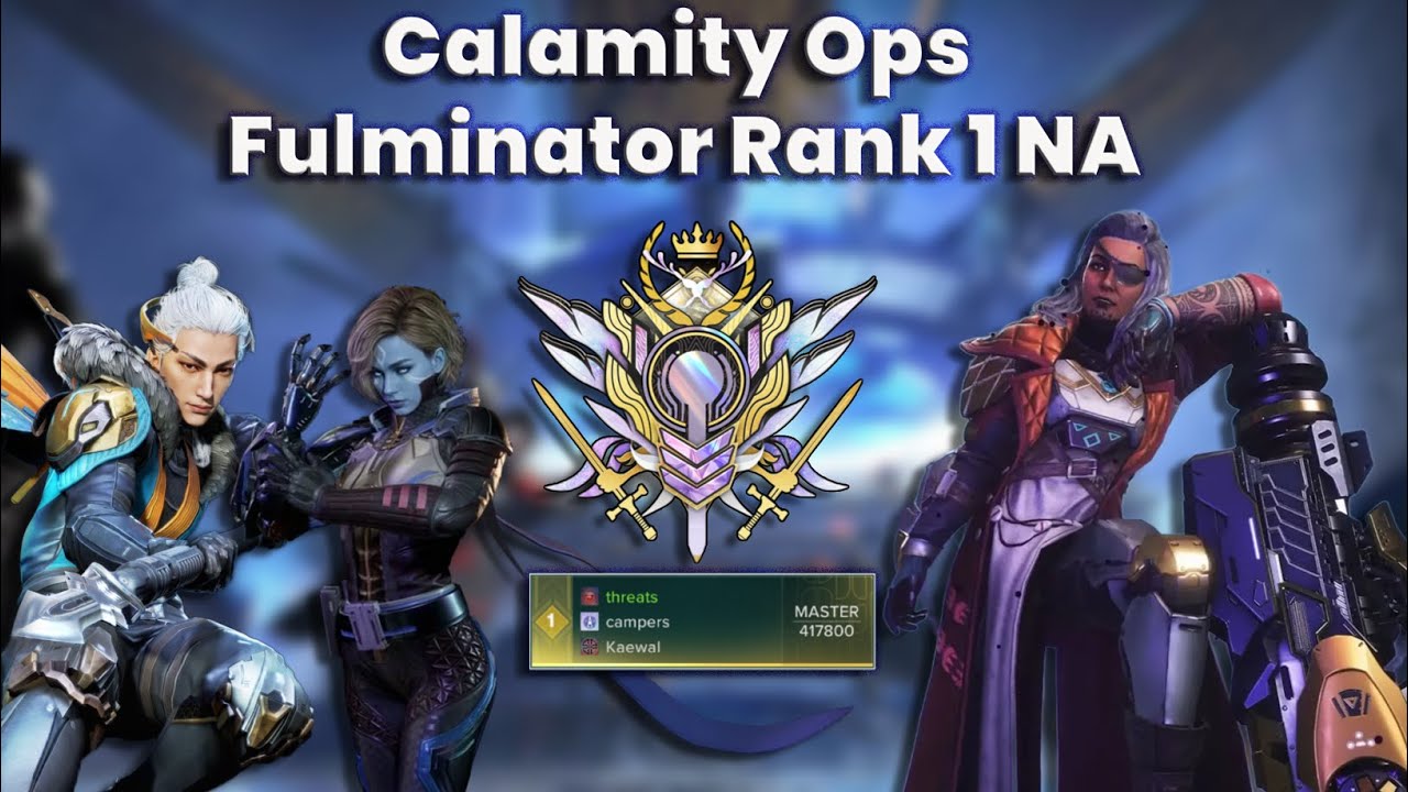Calamity Ops Fulminator | Rank #1 NA - 416600 | Maru Pov