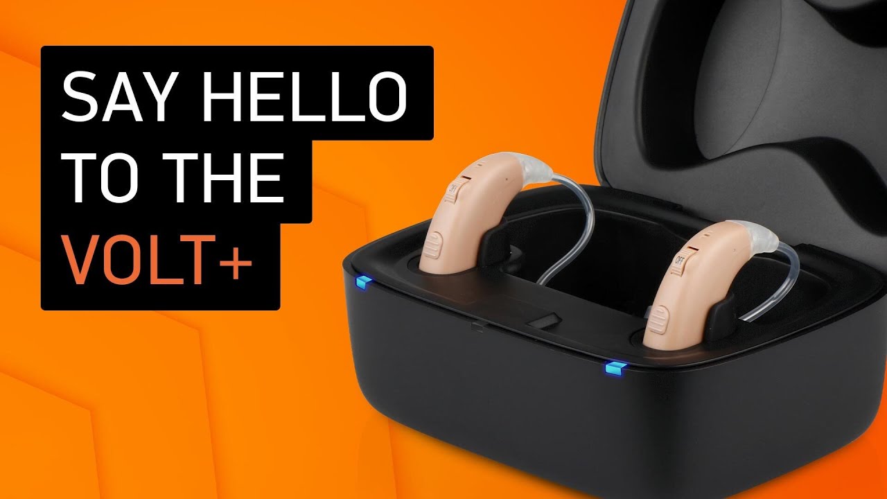 Say hello to the VOLT+ | Rechargeable hearing aids (at an unbelievable price)