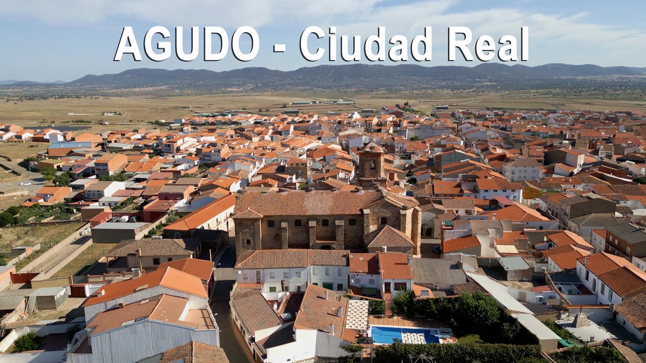 AGUDO - CIUDAD REAL - A VISTA DE DRON
