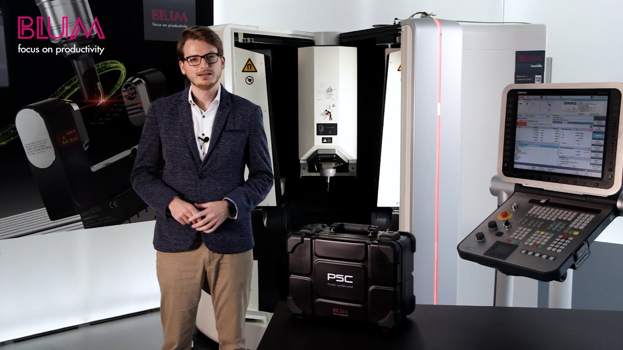 PSC – Die mobile Lösung zur Spindelüberwachung | TECH-TALK online | Blum-Novotest