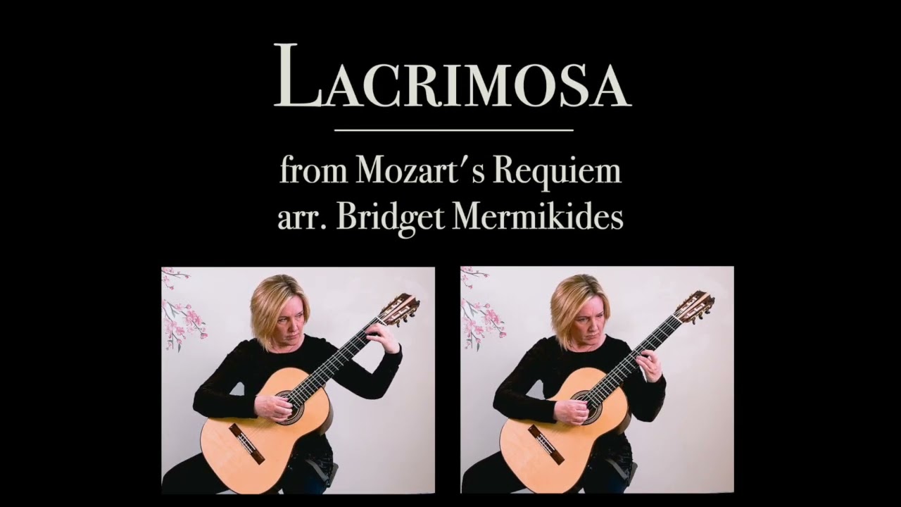 Lacrimosa from Mozart's Requiem - 4 guitars