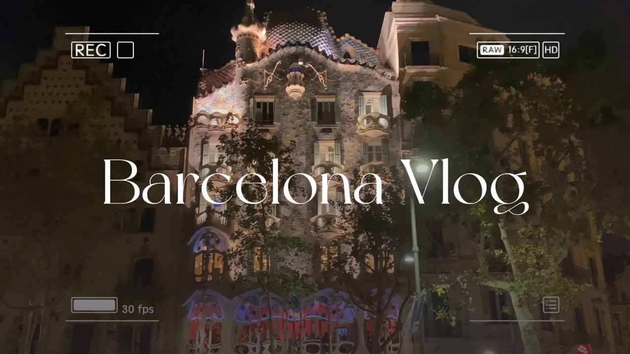 BARCELONA VLOG / ARDA TURAN BANKI / AVRUPA GÜNLÜKLERİ 4