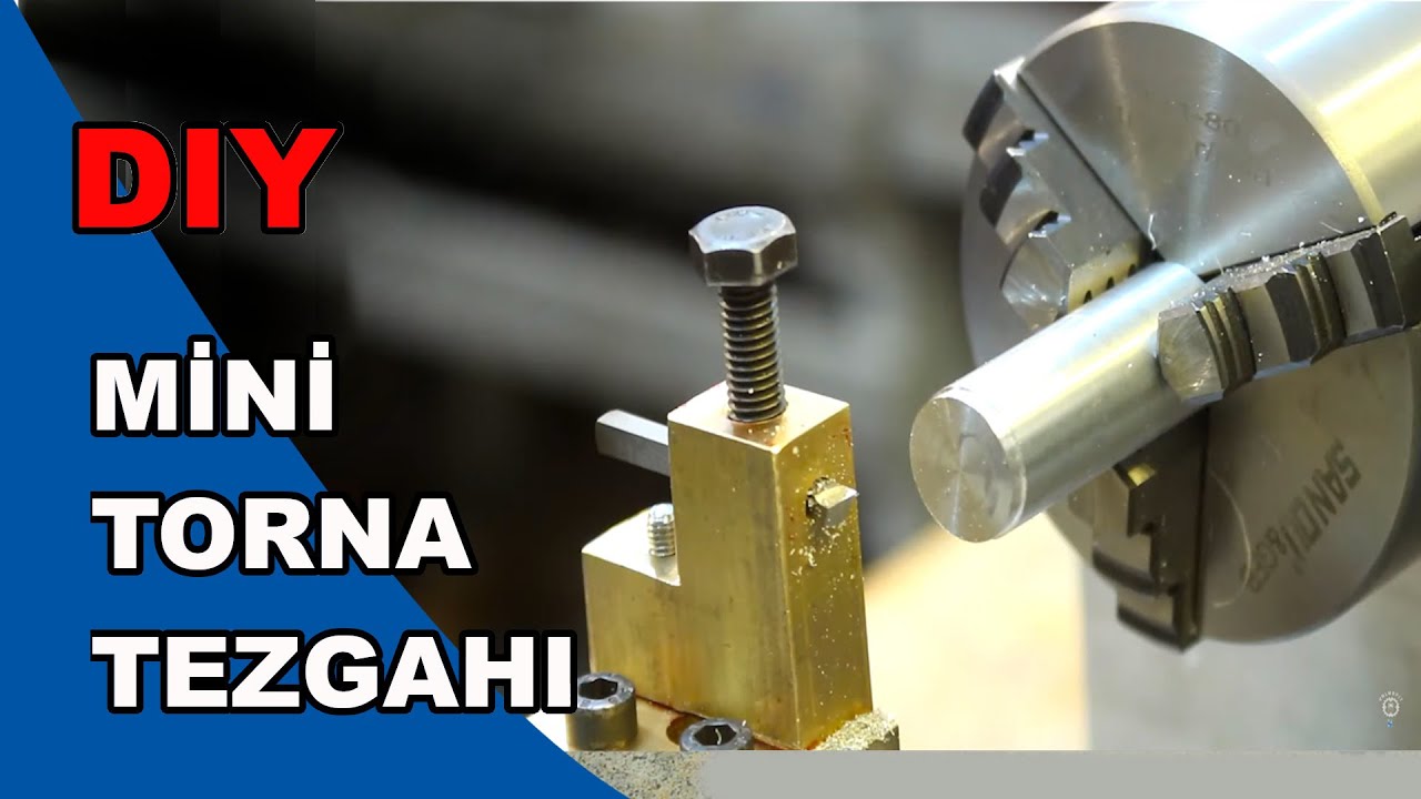 DIY Mini Torna Tezgahı - Kendi Küçük İşlevi Büyük