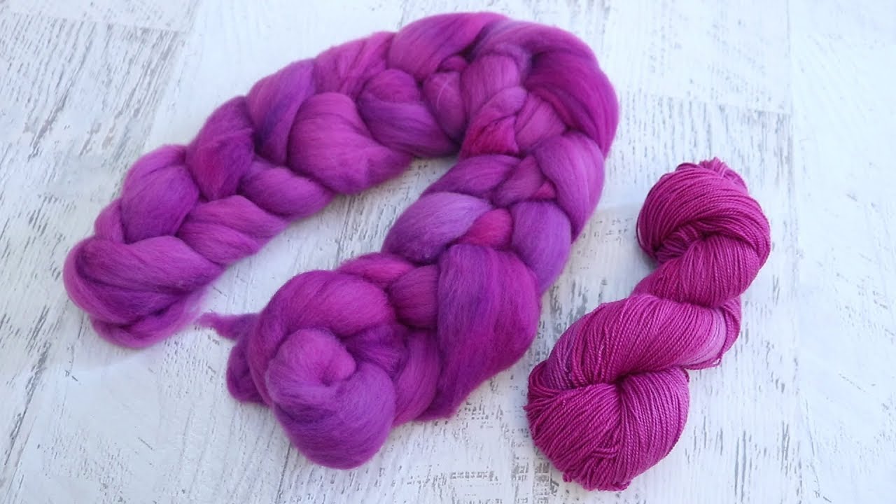 Dyepot Weekly #149 - Dyeing Polwarth Wool Fiber with Country Classic Dyes