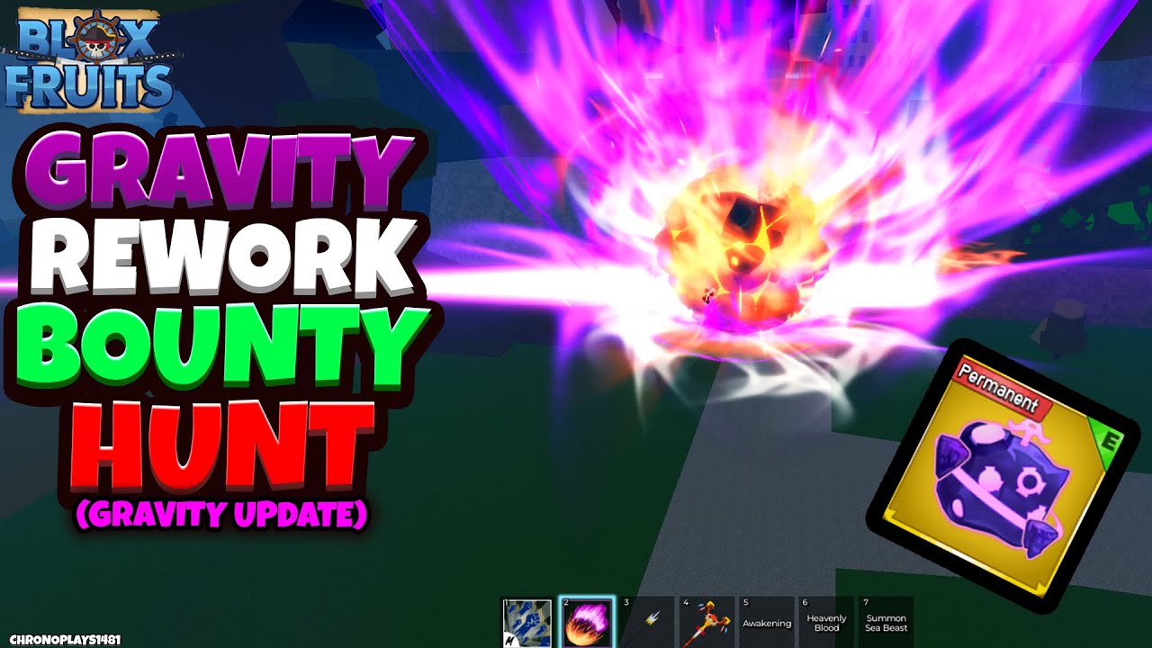 Gravity Rework is OP! (Blox Fruits Gravity Update)