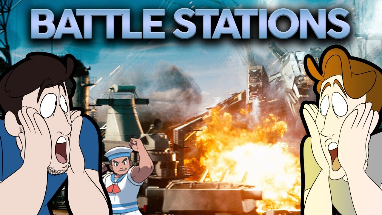 SuperMega играет в BATTLE STATIONS