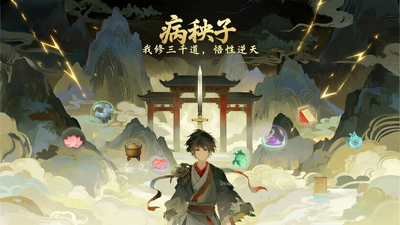 💥壹口氣看完【病秧子？我修三千道，悟性逆天】💥【最新大合集】病秧子江小白上山求藥，誤入仙宗成飼妖雜役。得詭異黑劍斬魂修妖、丹、儒、佛等多道，逆襲掘起，禁區大妖認主，宗門老祖亦拜師。