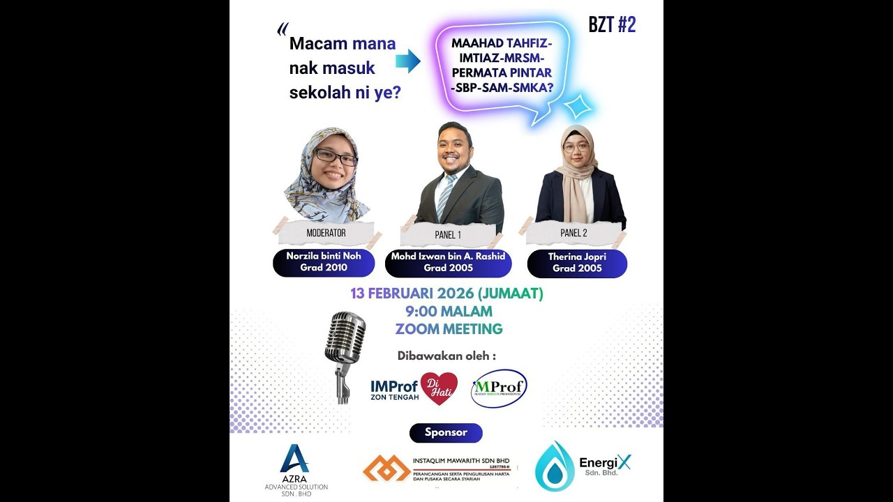 Bicara Zon Tengah: STRATEGI TEMBUS SEKOLAH KHUSUS: BELAJAR DARI PENGALAMAN SEBENAR!