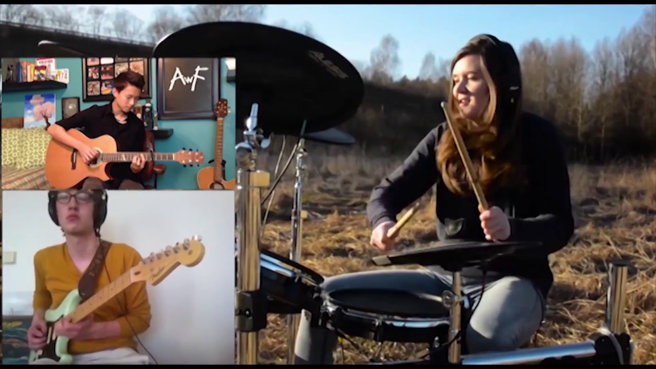 Alan Walker - Faded (Violin-RobertMendoza,Drums-TheKays,Electric Guitar-Jakob B,Guitar-Andrew Foy)