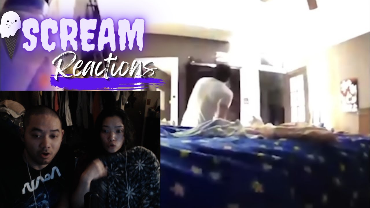 Nerve-Wracking Reactions: Watching Haunting Ghost Videos