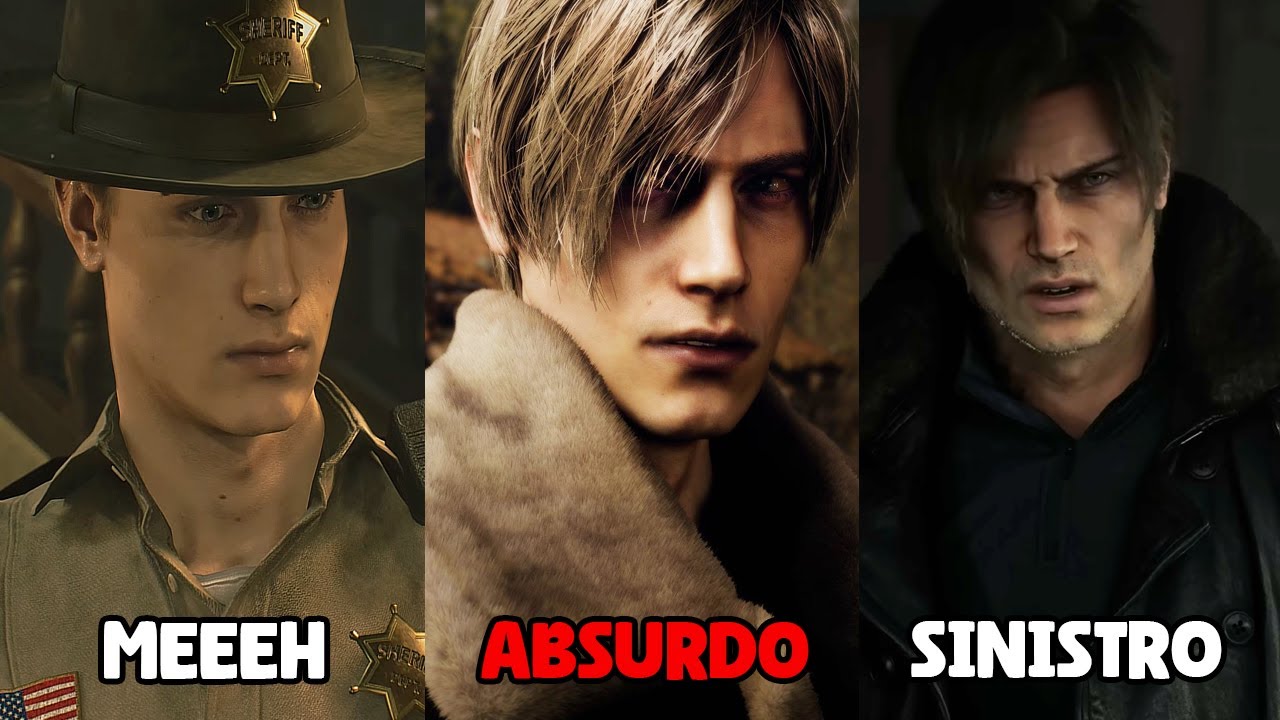 RANKEANDO O DRIP DO LEON na saga Resident Evil