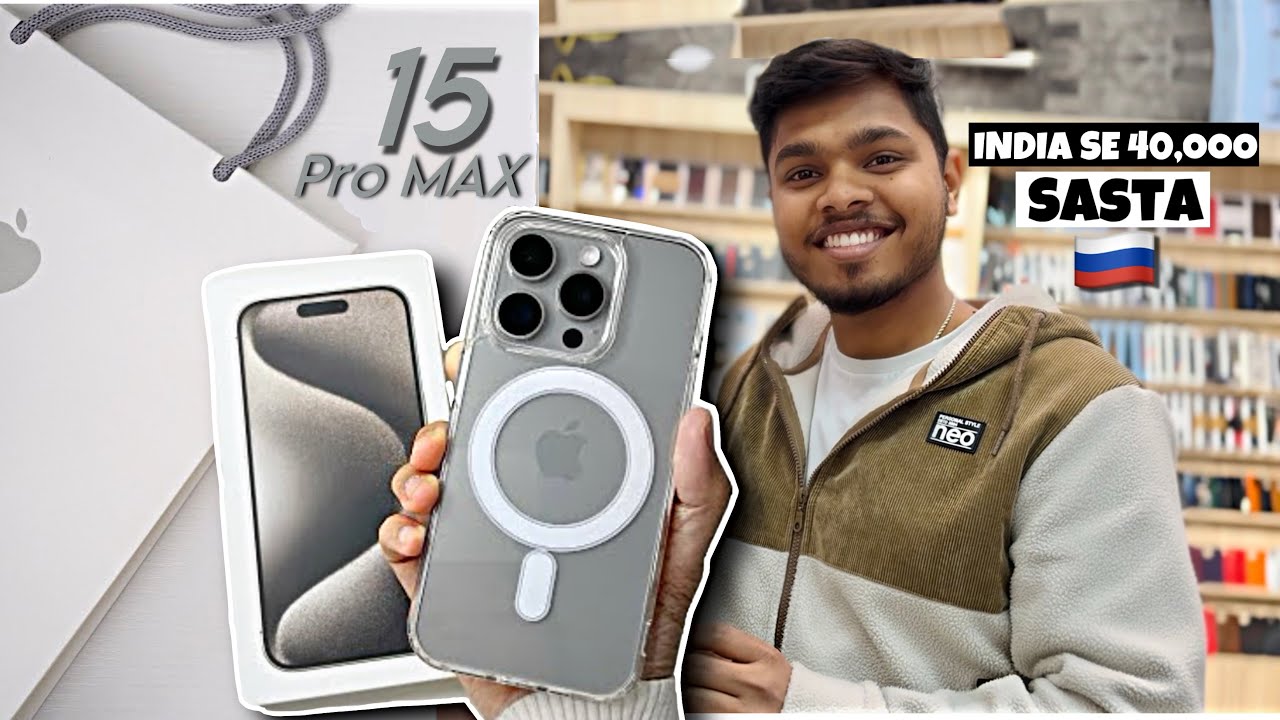 BUYING IPHONE 15 Pro Max From RUSSIA 🇷🇺 | PRICE ???