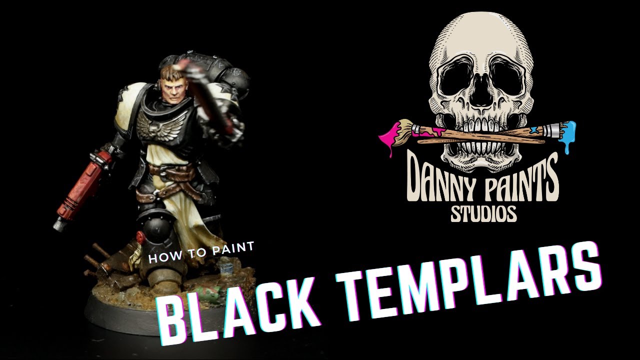 Painting BLACK TEMPLARS- My way!