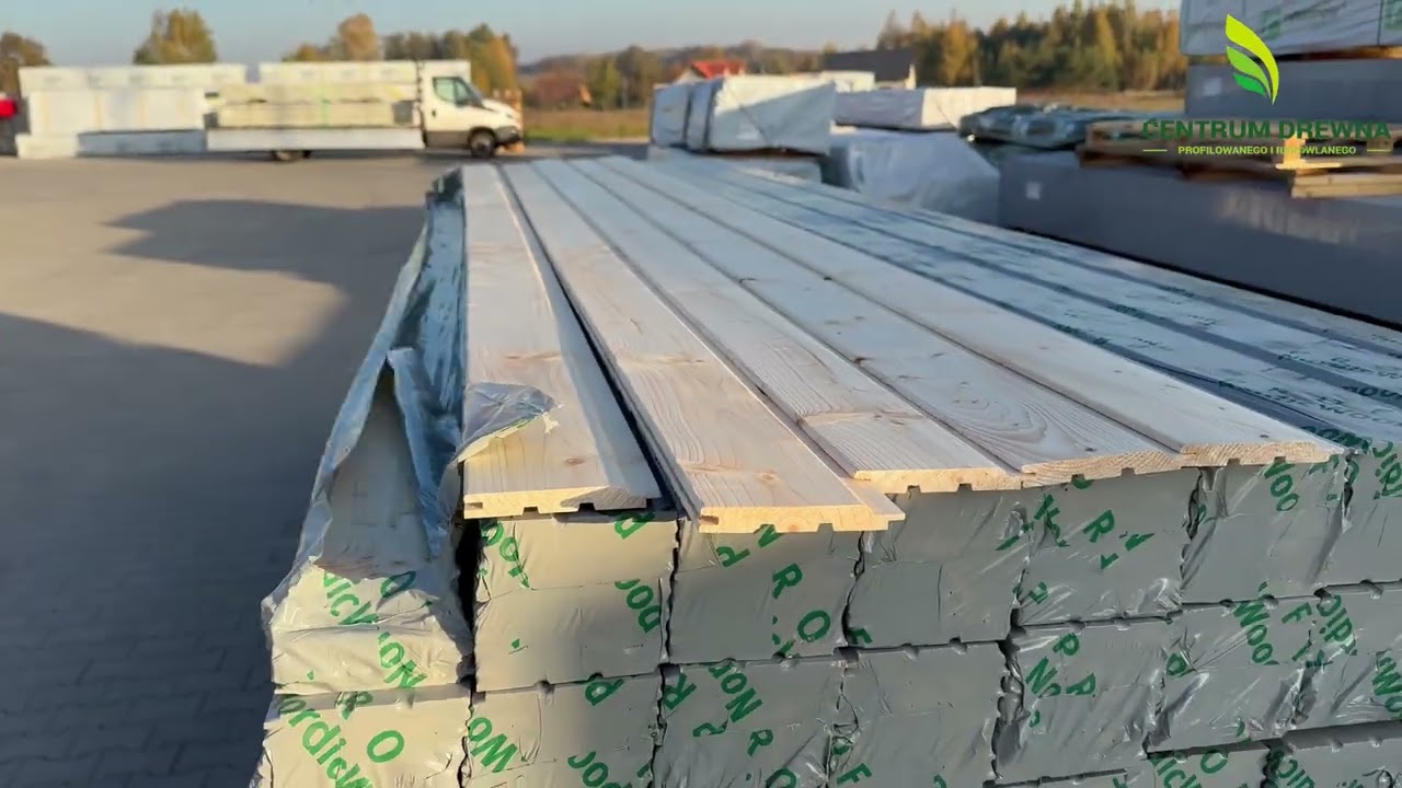 Deska Podbitka Boazeria drewniana świerkowa KL. A / B 16x121mm Profil softline (E)